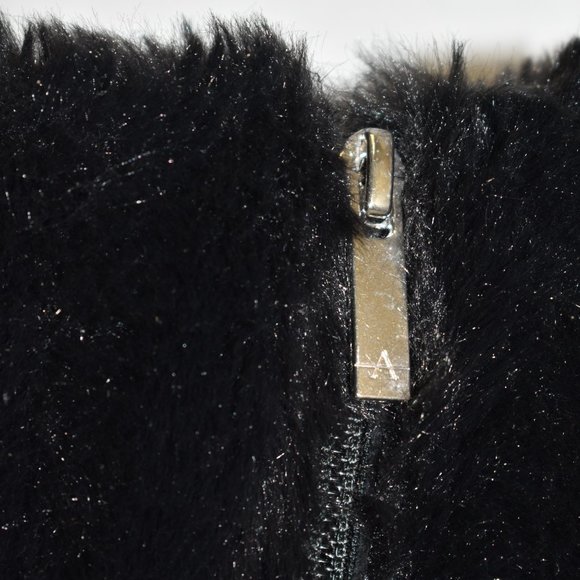 AQUATALIA MAGNOLIA WEATHERPROOF TALL BOOT FUR SUEDE BLACK 10.5 (P18) - Picture 5 of 10